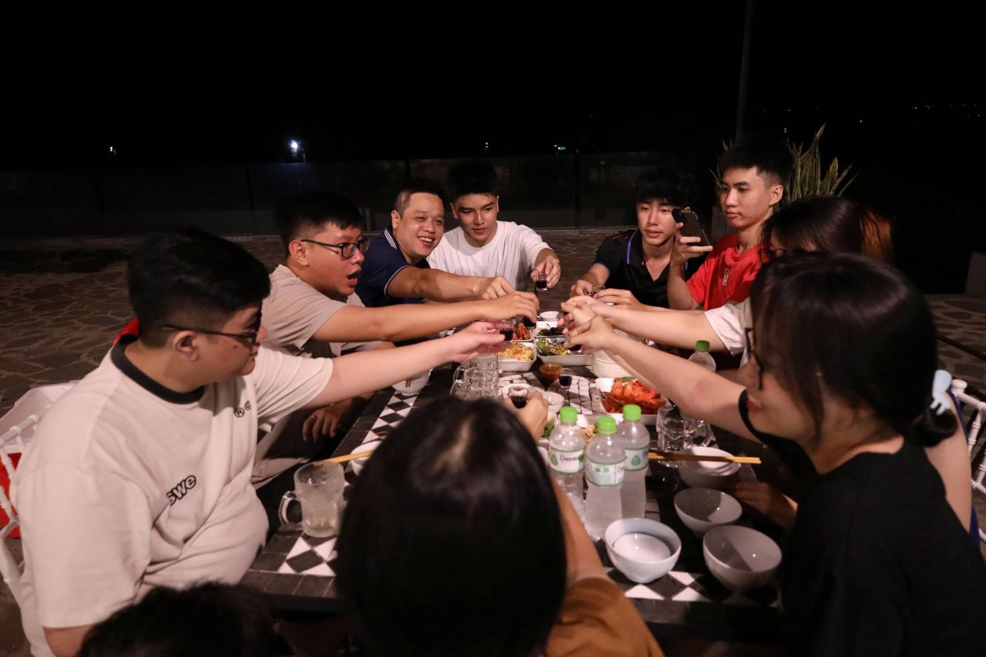 Buổi tối c&ugrave;ng team Marketing