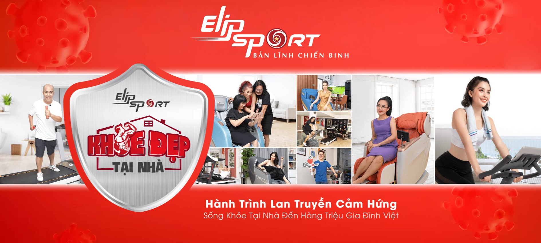 Khỏe Đẹp Tại Nh&agrave; - Chương tr&igrave;nh thực tế lan tỏa cảm hứng sống khỏe được nhiều sao Việt chung tay thực hiện