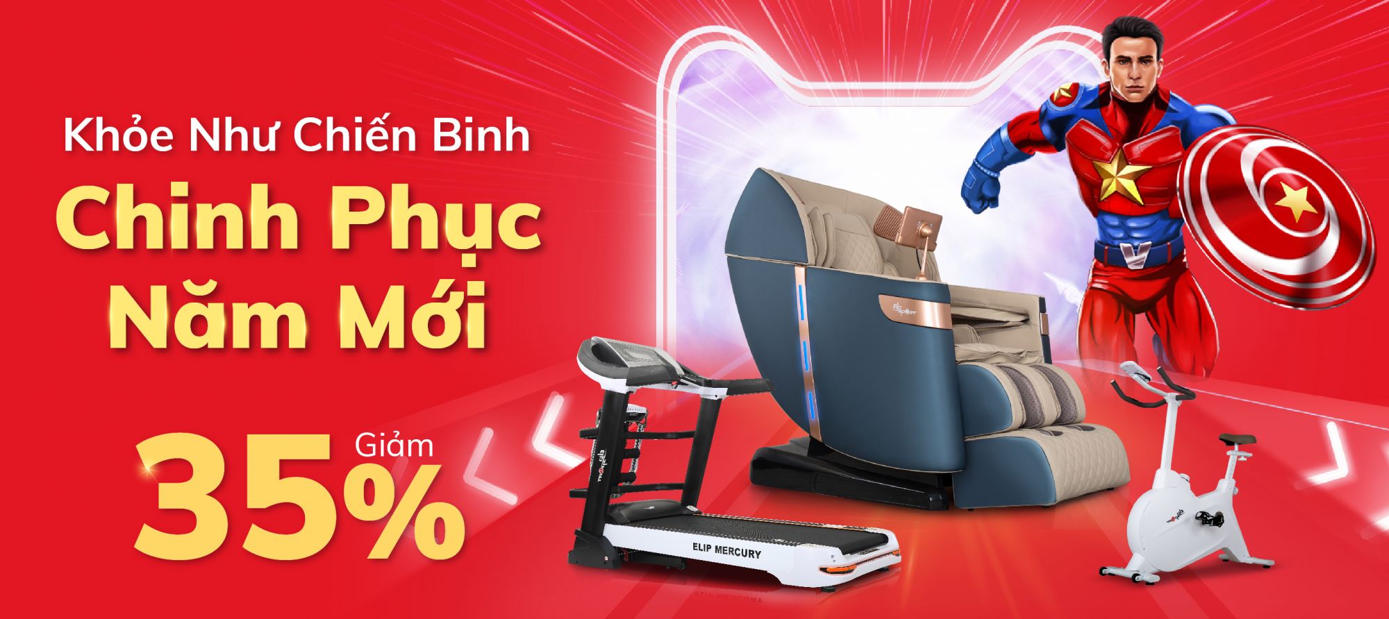 Khoẻ như chiến binh - Chinh phục năm mới