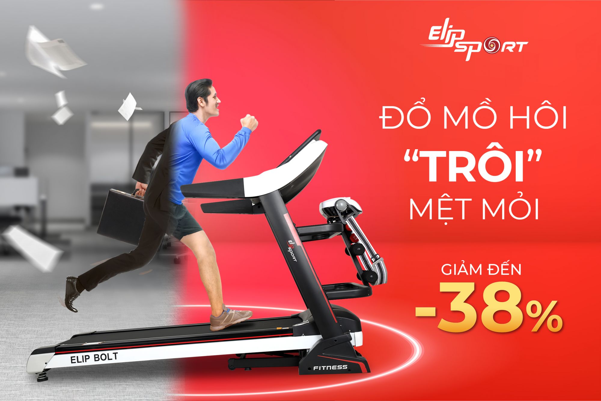 M&aacute;y chạy bộ Jun8863 tải ứng dụng sale 12.12