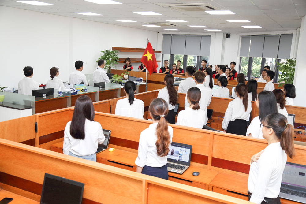 Buổi lễ ch&agrave;o cờ tại Jun8863 tải ứng dụng