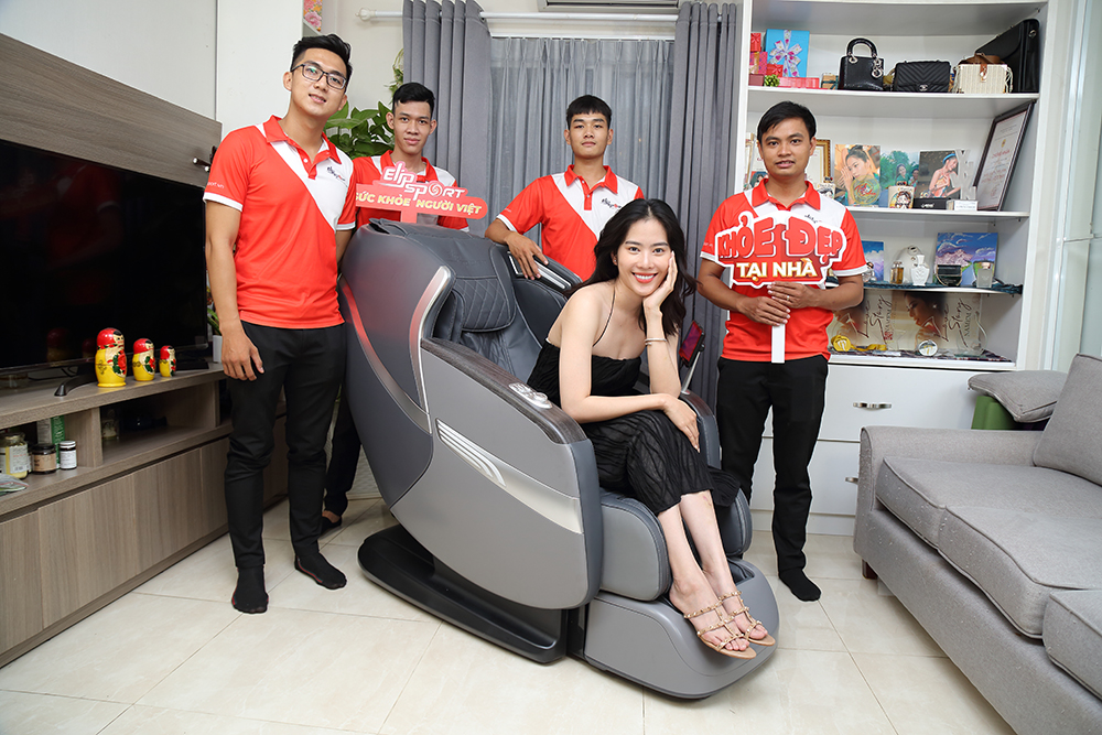 Hoa kh&ocirc;i Nam Em chọn mua ghế massage ELIP Alexander, b&iacute; quyết hồi phục năng lượng t&iacute;ch cực tại nh&agrave;