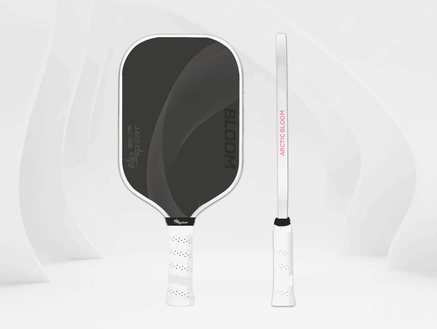 Vợt Pickleball Elip Arctic Bloom White