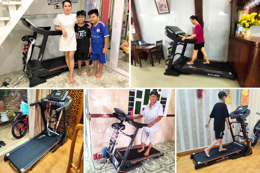 khách hàng mua máy chạy bộ tại thanh hóa