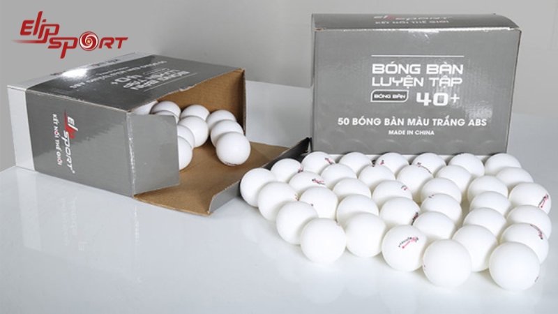 C&aacute;c loại b&oacute;ng b&agrave;n ELIP đều được l&agrave;m từ chất liệu nhựa cao cấp