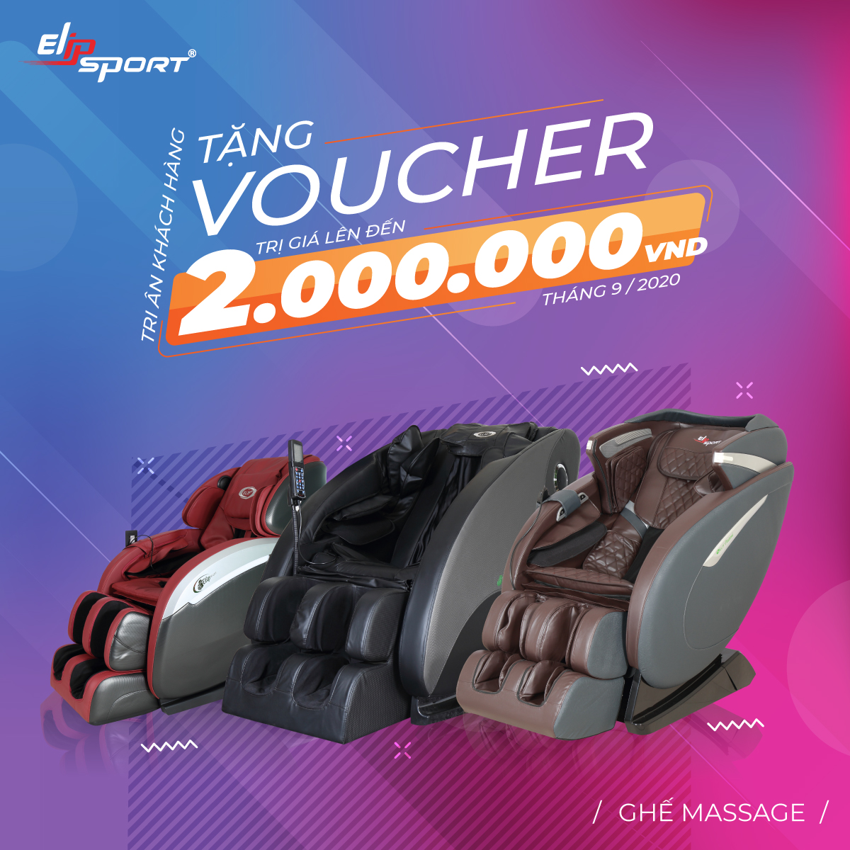 B&ugrave;ng Nổ Khuyến M&atilde;i Lớn, Tặng Ngay Voucher Tới 2 Triệu Đồng