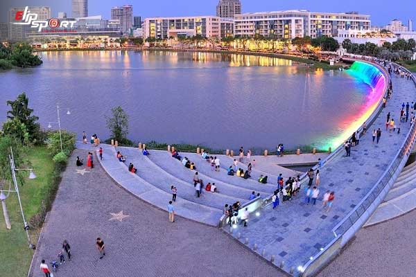 chạy bộ ở Quận 7, Hồ Ch&iacute; Minh