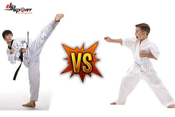 n&ecirc;n học karate hay taekwondo