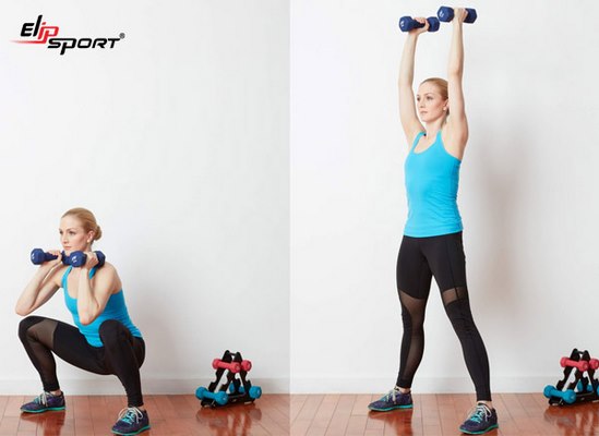 hướng dẫn tập tạ 5kg đ&uacute;ng c&aacute;ch