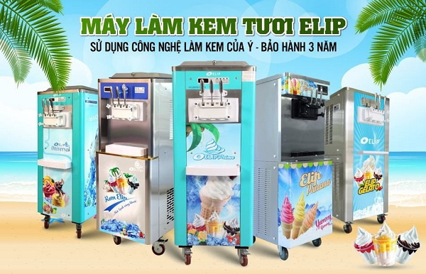 m&aacute;y l&agrave;m kem tươi