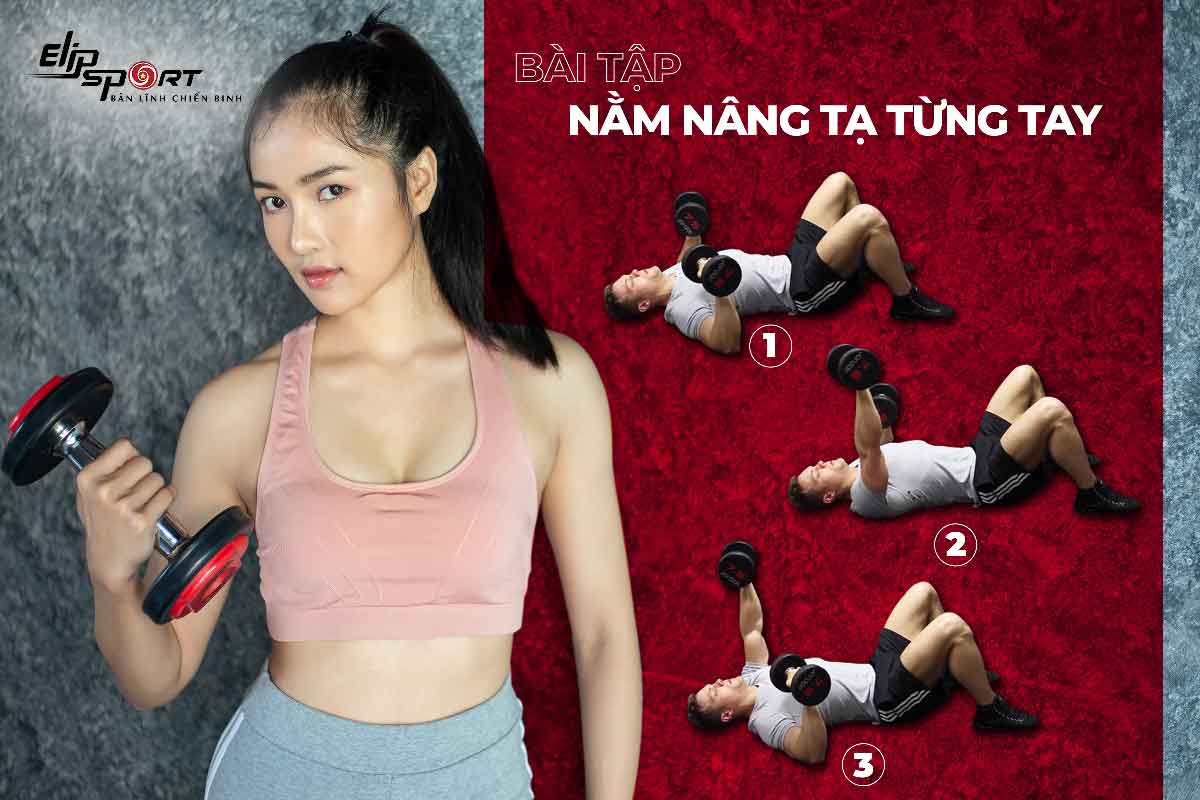 b&agrave;i tập với tạ tay cho nữ