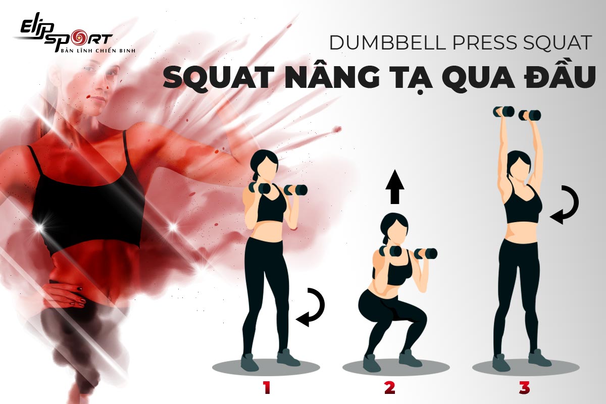 b&agrave;i tập với tạ tay cho nữ