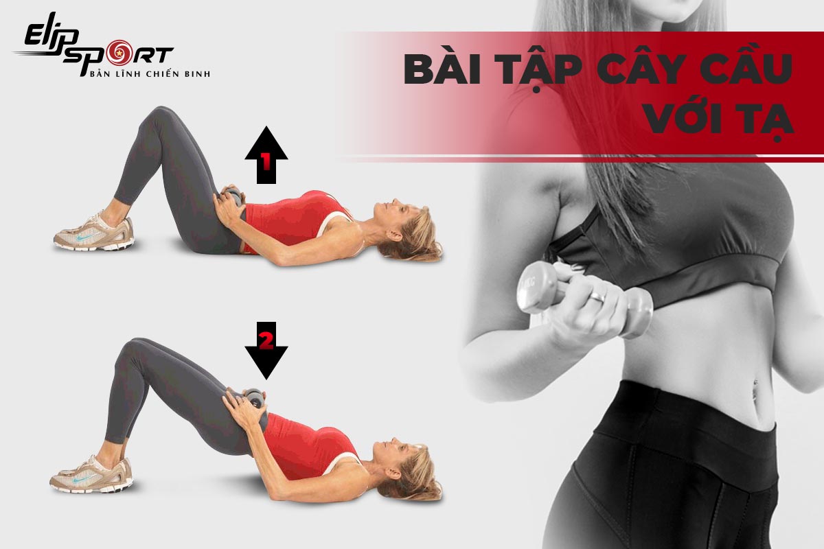 b&agrave;i tập với tạ tay cho nữ