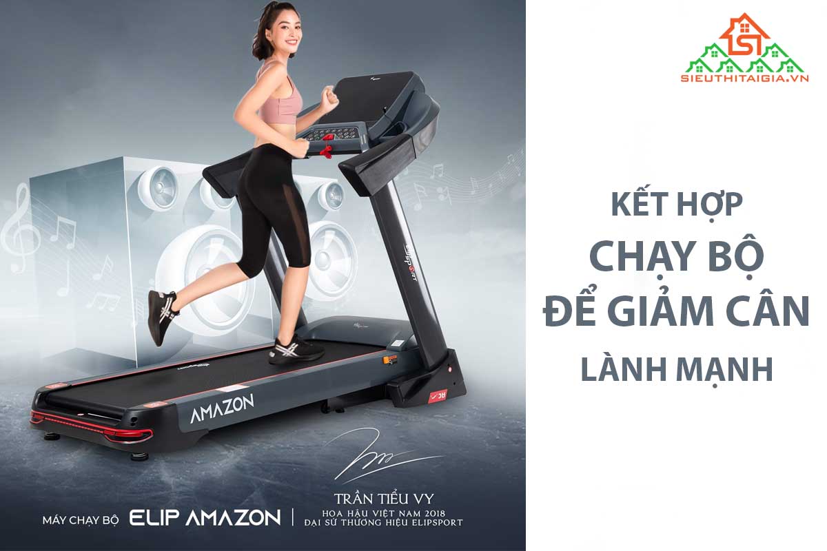 chạy bộ đốt ch&aacute;y calo 