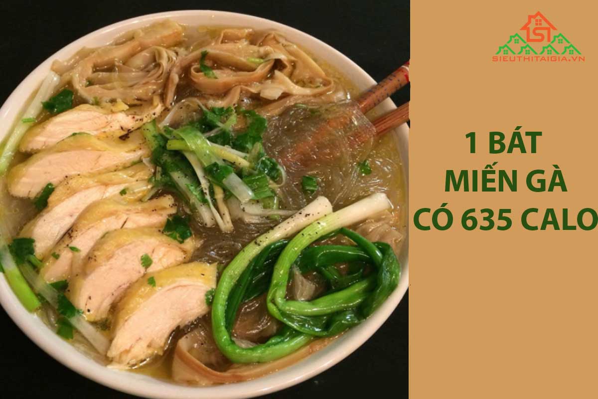 Miến g&agrave; bao nhi&ecirc;u calo