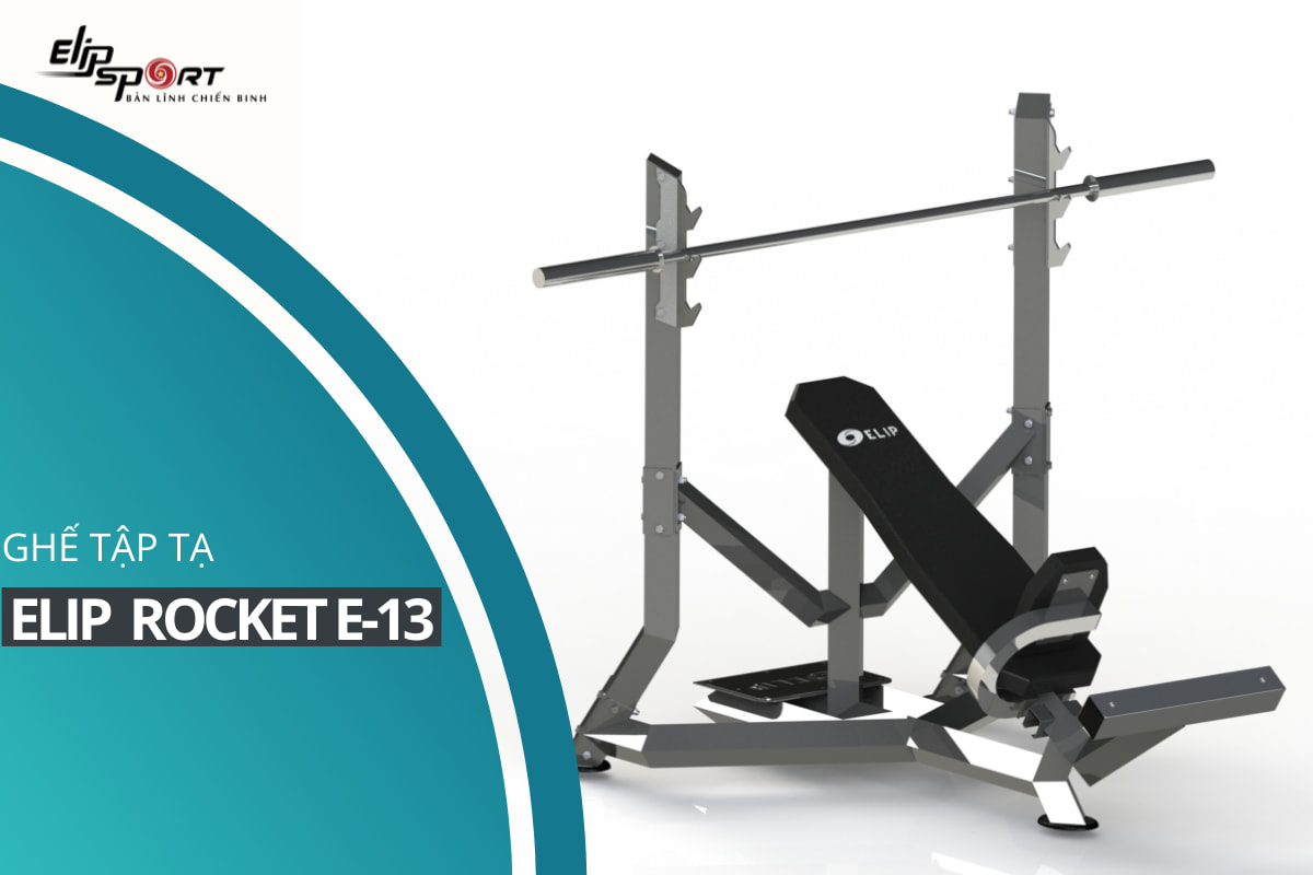 Ghế tập tạ điều chỉnh độ dốc ELIP Rocket E-13