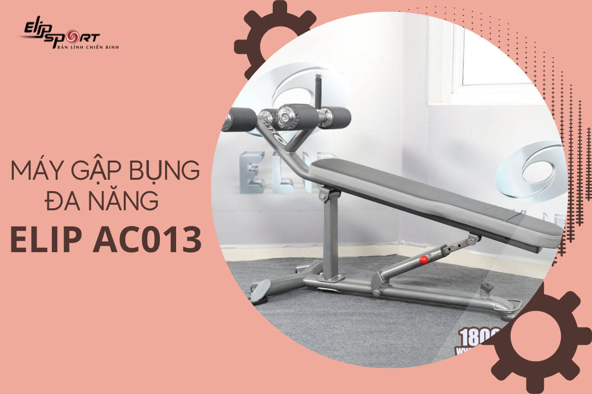 Ghế tập bụng điều chỉnh đa độ dốc ELIP AC013