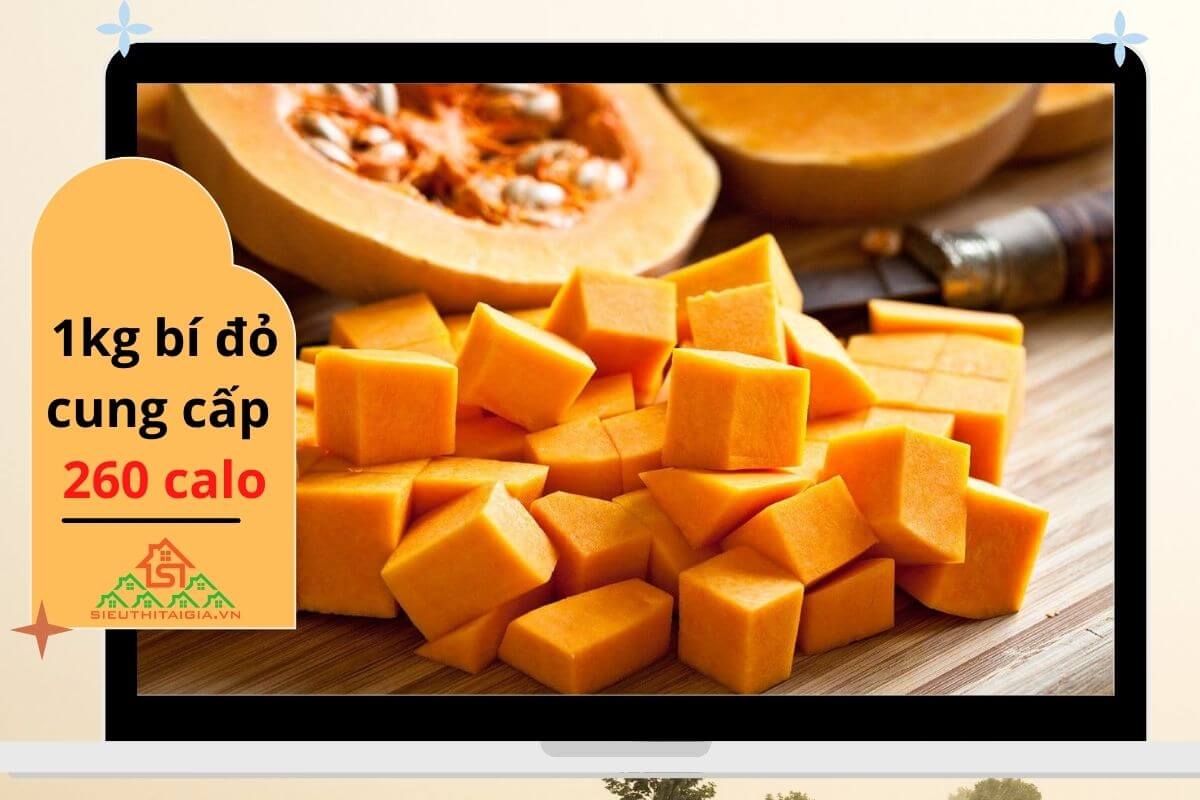 b&iacute; đỏ bao nhi&ecirc;u calo