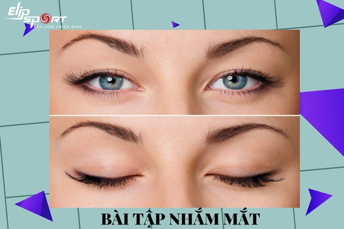 b&agrave;i tập cho mắt cận
