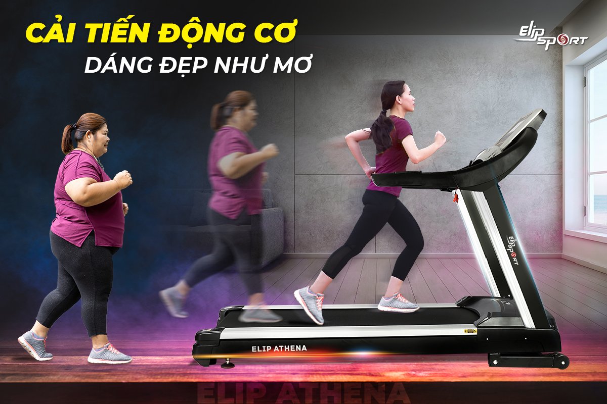 Hướng dẫn sử dụng máy chạy bộ ELIP Athena