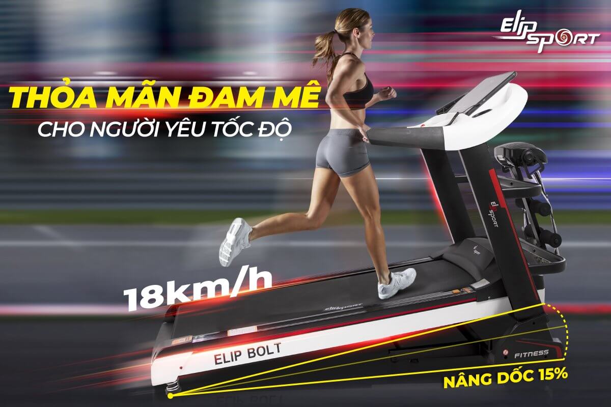 máy chạy bộ ELIP Bolt