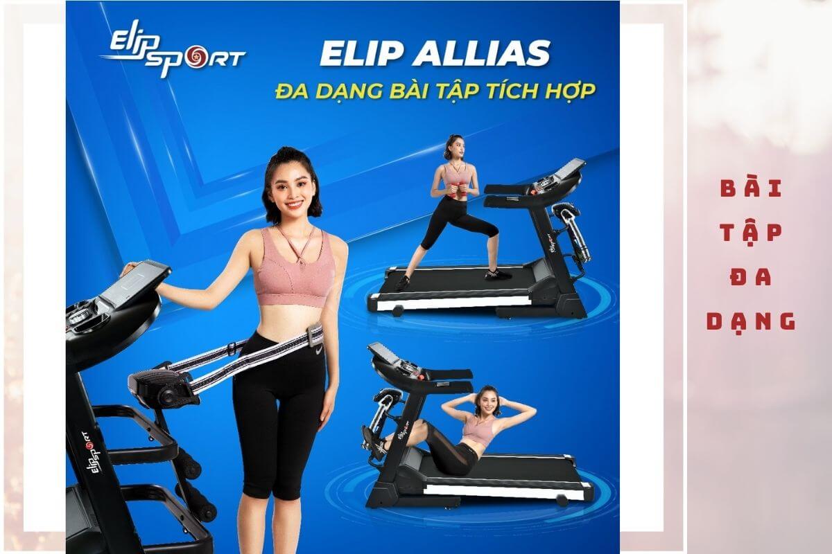 máy chạy bộ ELIP Allias