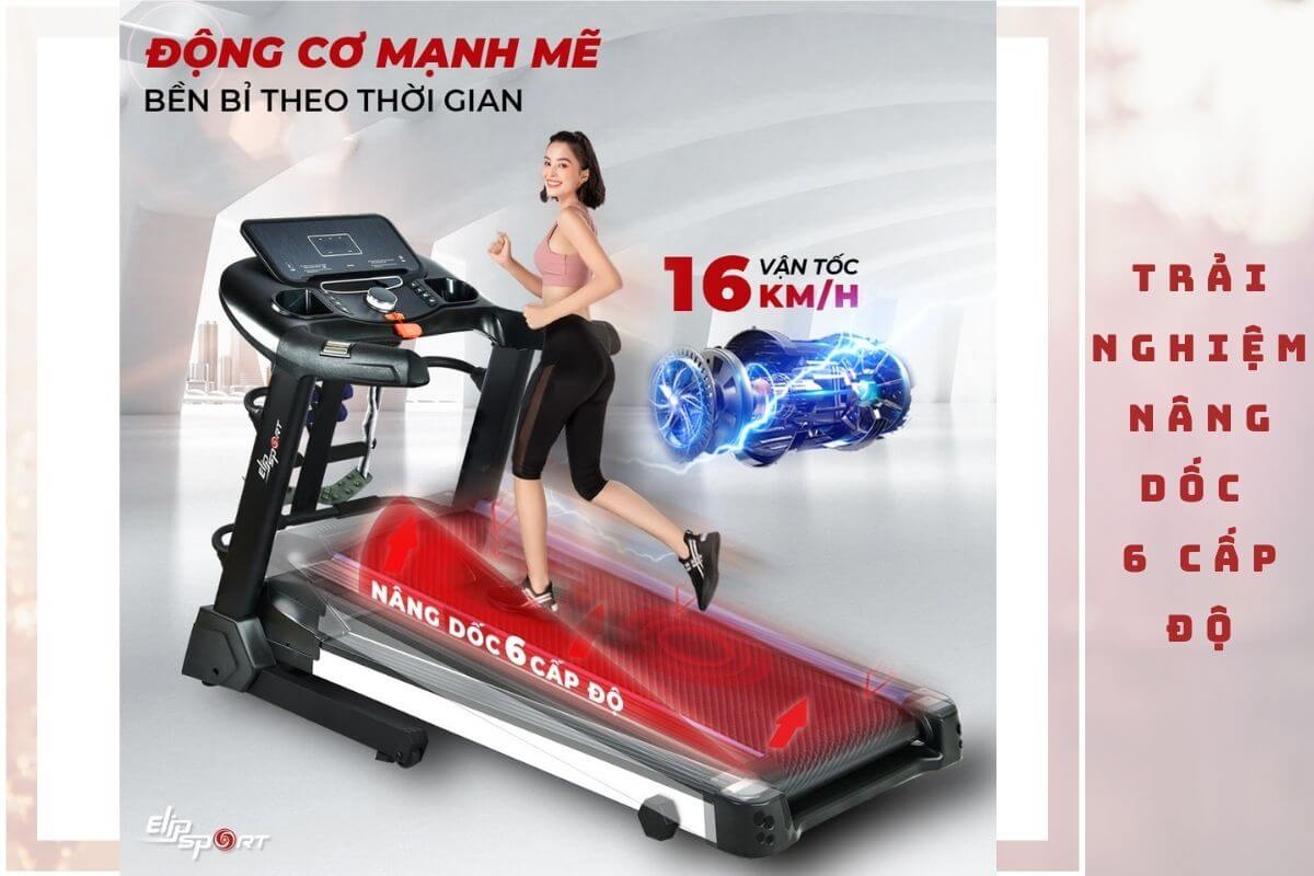 máy chạy bộ ELIP Allias