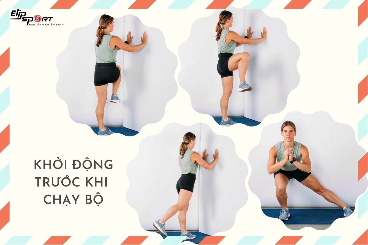 Khởi động trước và sau khi chạy bộ