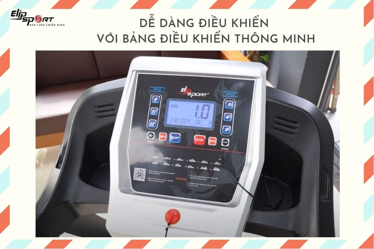 hướng dẫn sử dụng máy chạy bộ ELIP Galaxy
