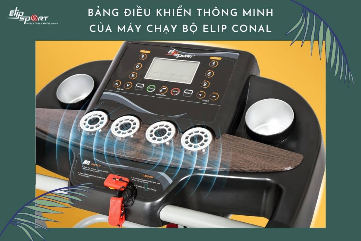 hướng dẫn sử dụng máy chạy bộ ELIP Conal đa năng