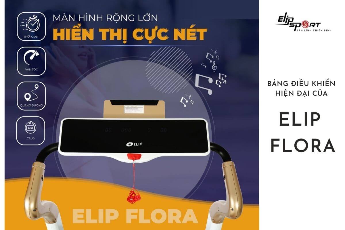 máy chạy bộ ELIP Flora