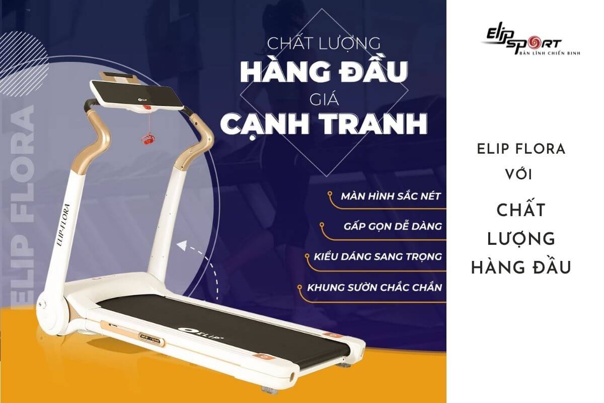 máy chạy bộ ELIP Flora