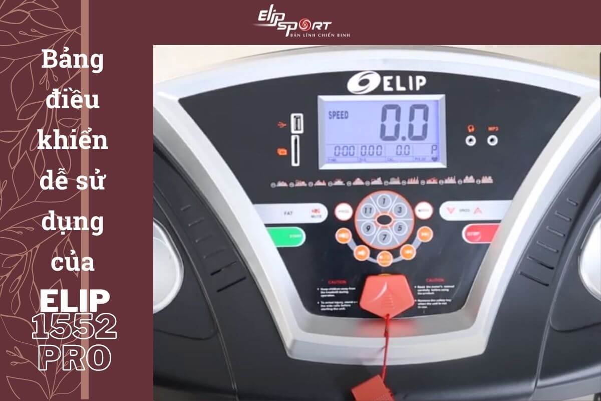máy chạy bộ ELIP 1552 Pro