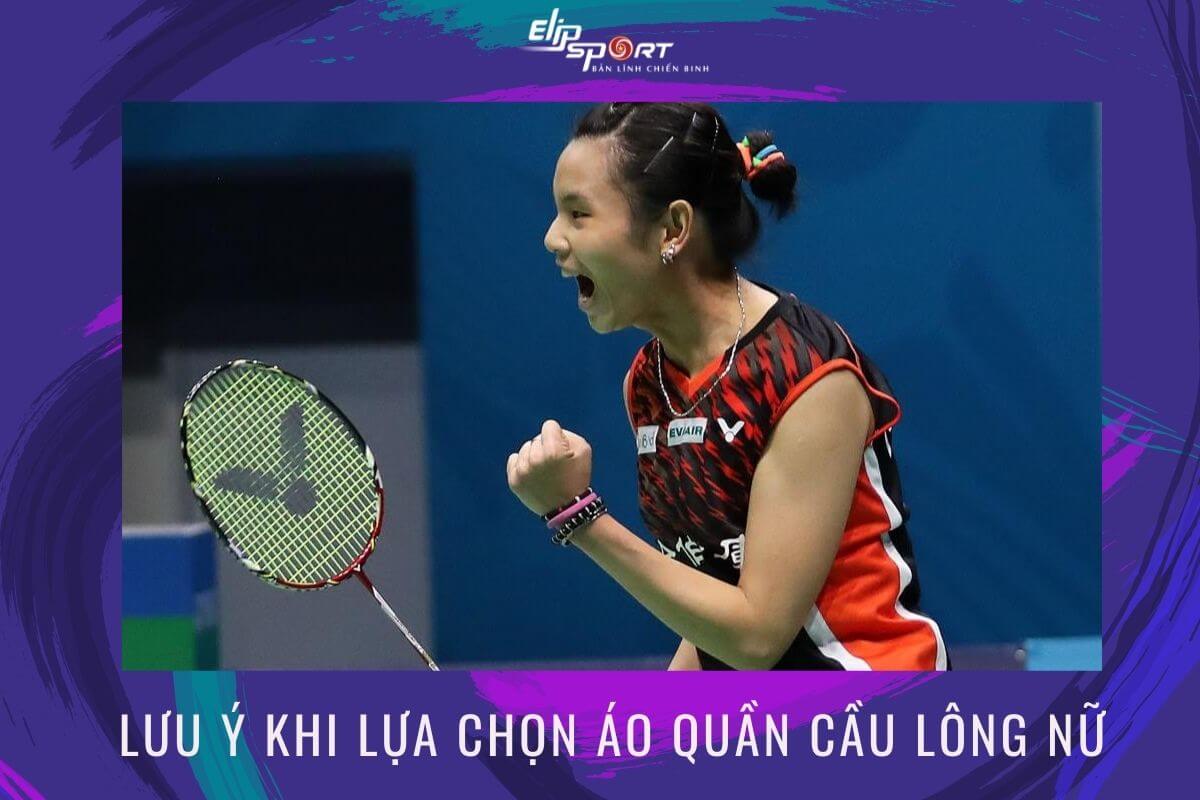 quần &aacute;o cầu l&ocirc;ng nữ