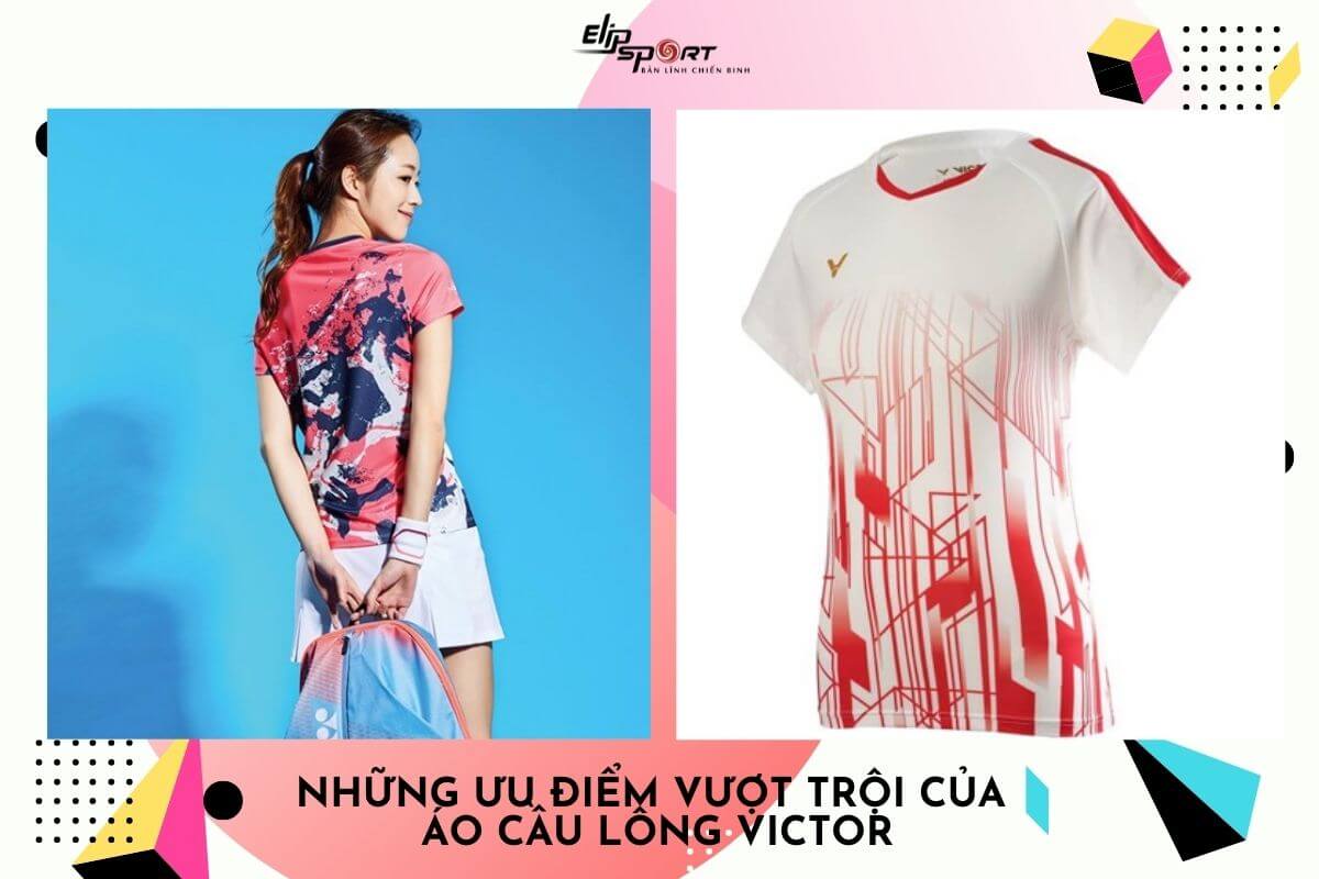 &aacute;o cầu l&ocirc;ng victor nam