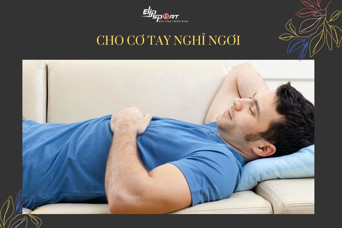 cách chữa giãn cơ tay