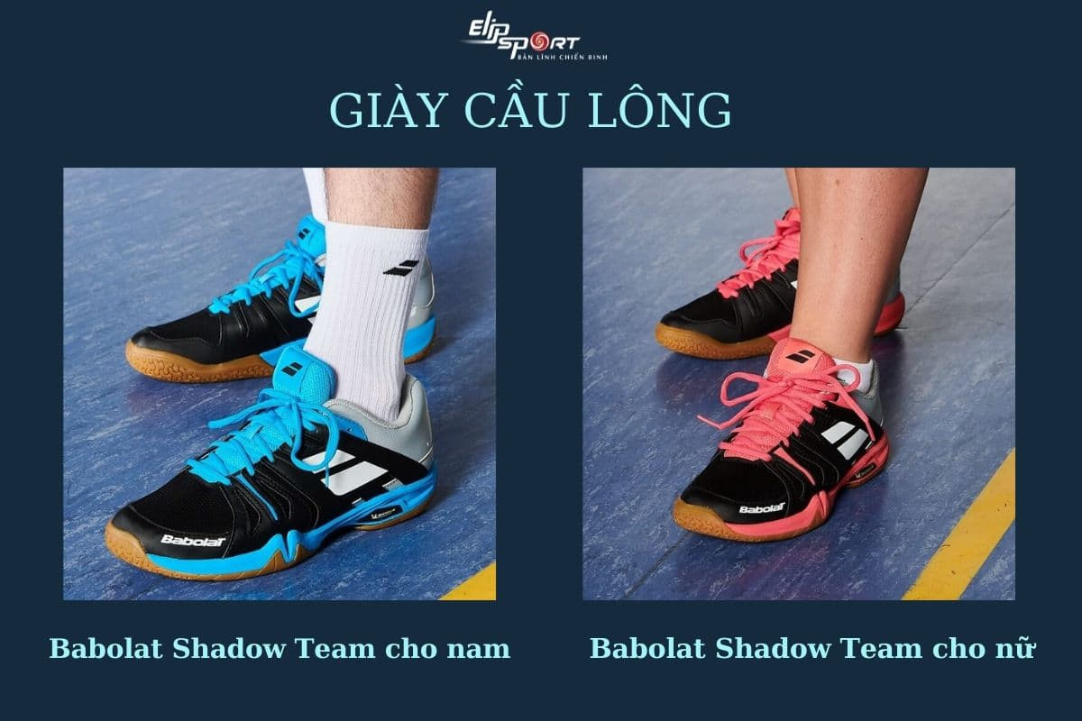 Gi&agrave;y chơi cầu l&ocirc;ng Babolat Shadow Team