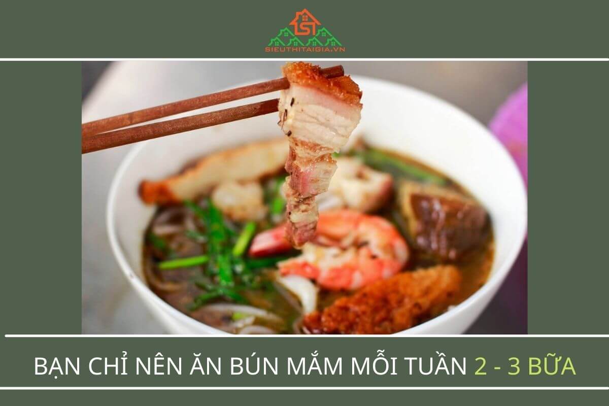 b&uacute;n mắm bao nhi&ecirc;u calo