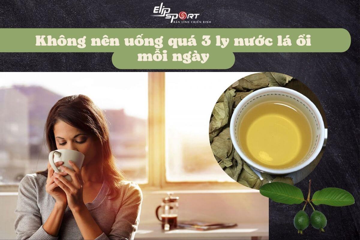 uống nước l&aacute; ổi giảm c&acirc;n