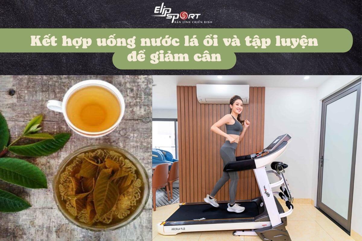 uống nước l&aacute; ổi giảm c&acirc;n