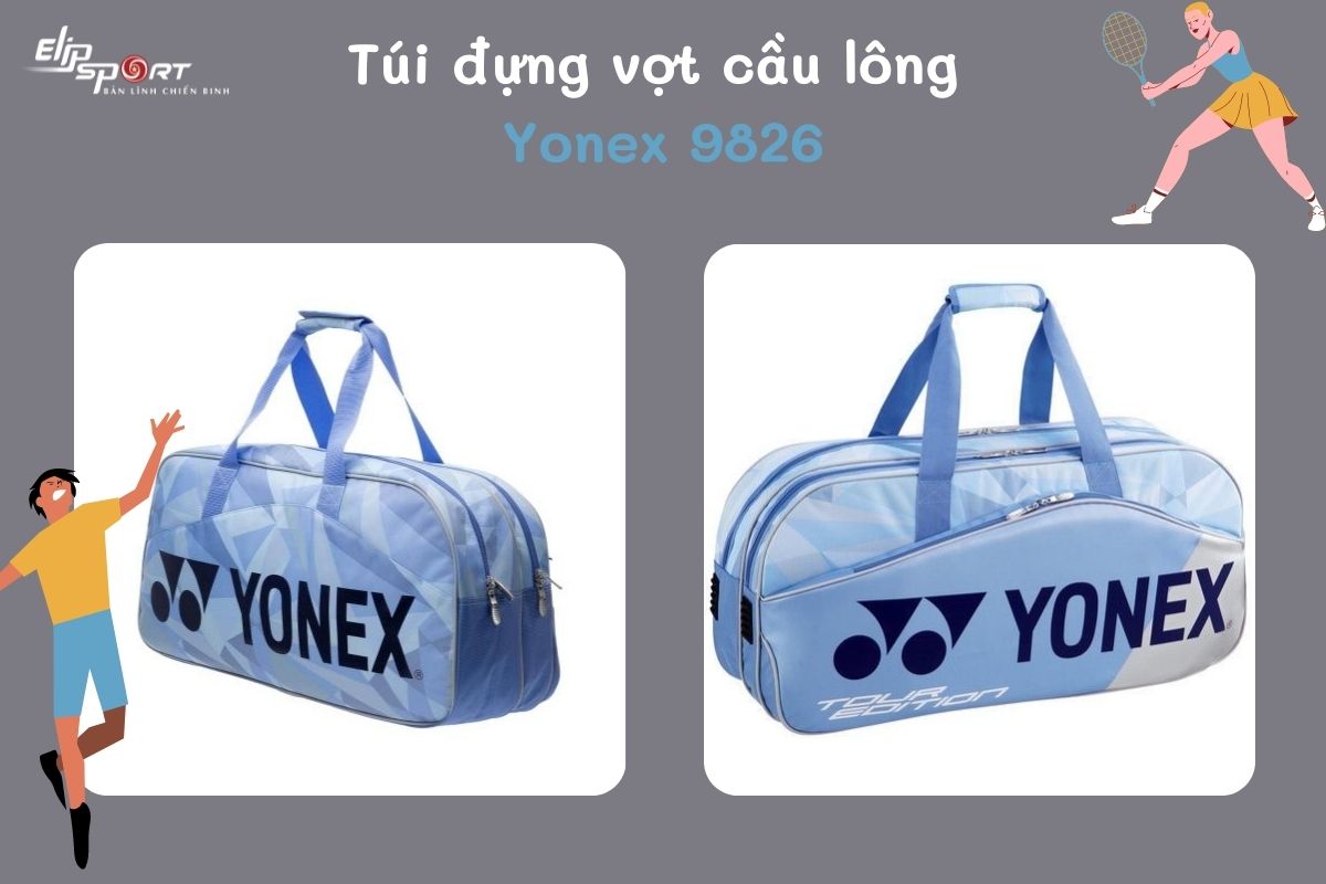 T&uacute;i đựng vợt Yonex 9826