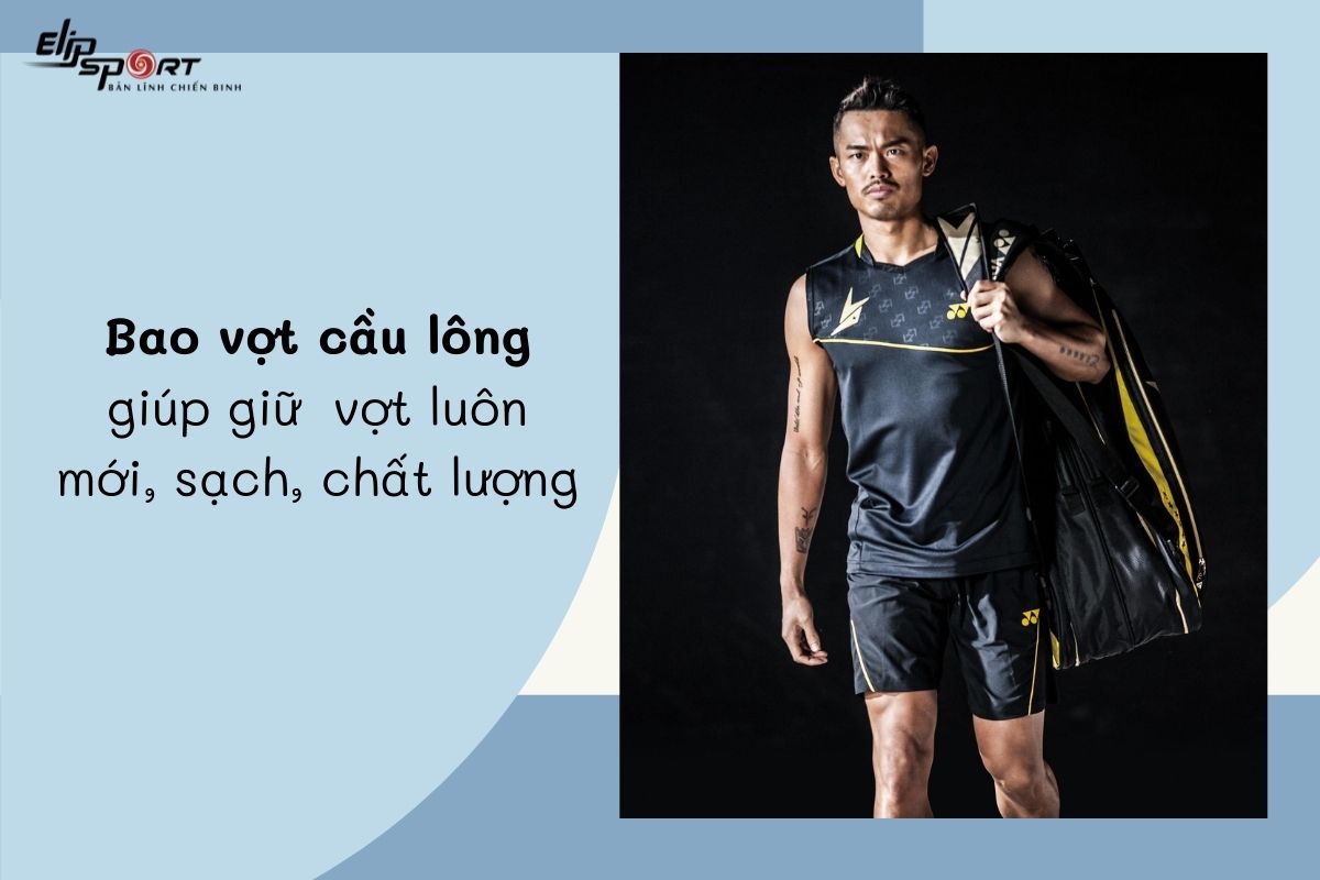 T&aacute;c dụng của bao vợt cầu l&ocirc;ng