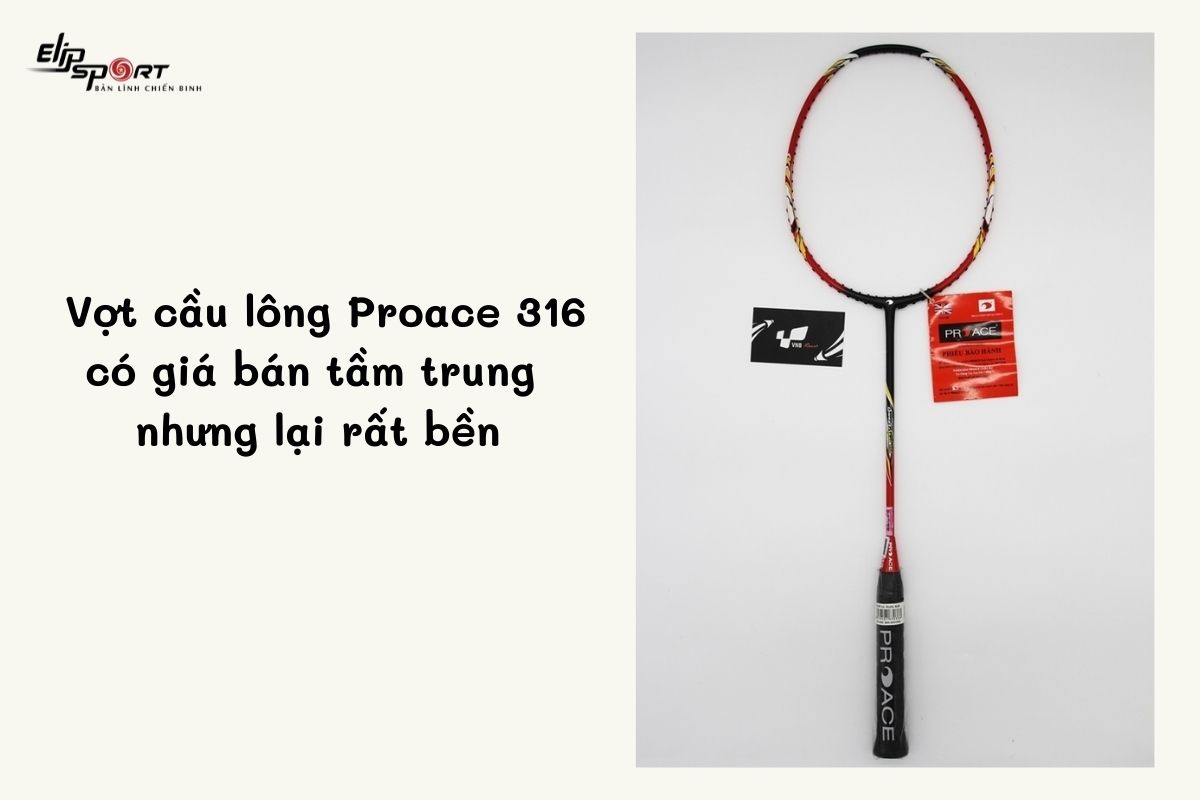 vợt cầu l&ocirc;ng proace 316