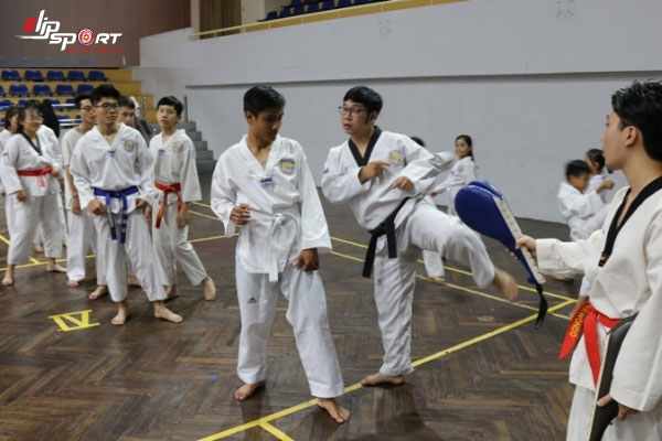 học v&otilde; taekwondo