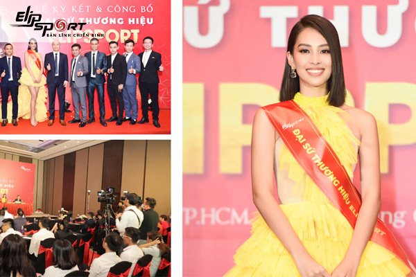 Đại sứ thương hiệu Jun8863 tải ứng dụng - Hoa hậu Trần Tiểu Vy