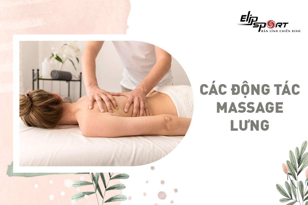 phương pháp massage lưng