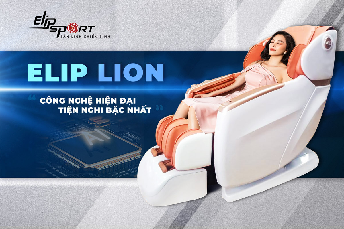 Ghế massage ELIP LION phi&ecirc;n bản ho&agrave;n hảo ch&iacute;nh thức c&oacute; mặt tại Jun8863 tải ứng dụng