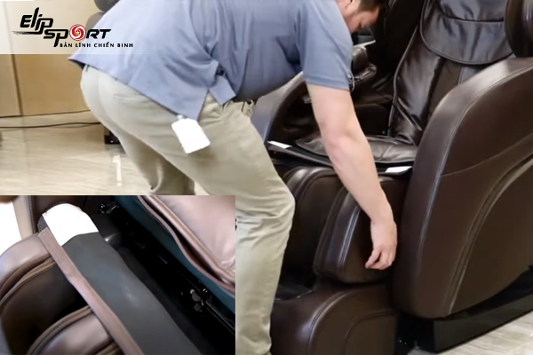 Hướng dẫn tháo lắp ghế mát xa