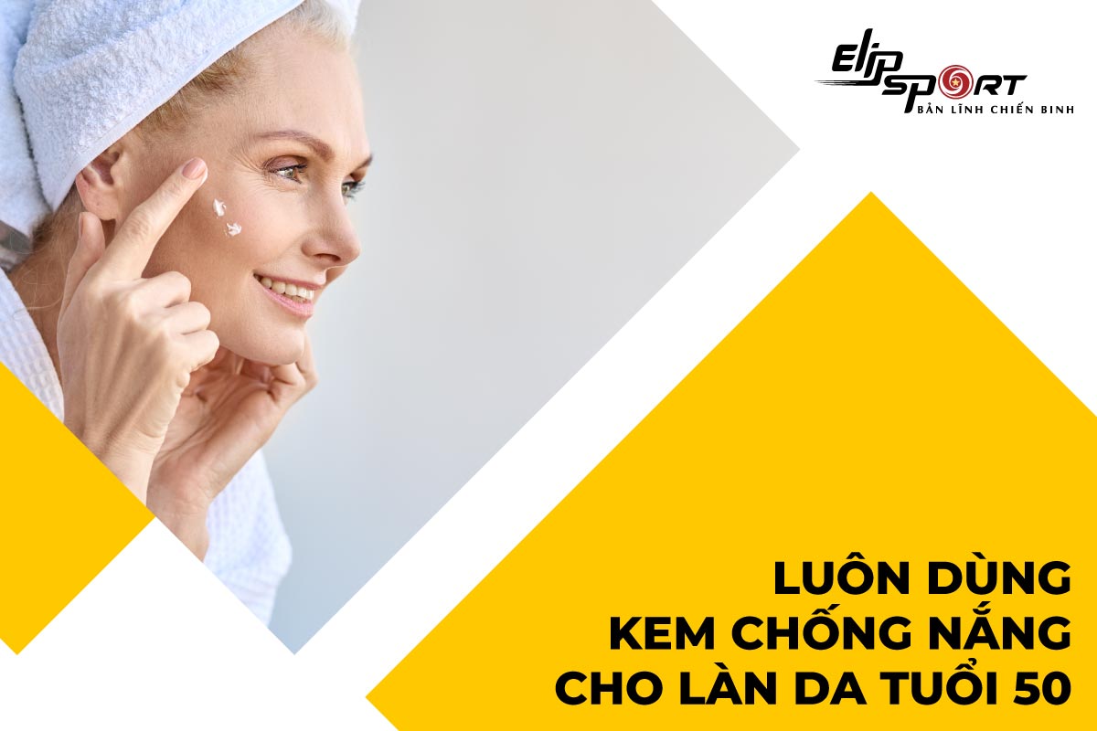chăm s&oacute;c da mặt tuổi 50