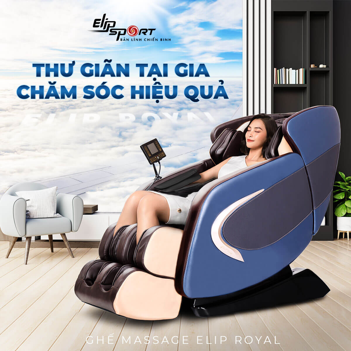 ghế massage Elip Royal